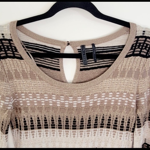 Guess-Bodycon Mid-Length Dress - Picture 2 of 6